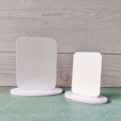 White Acrylic Stand