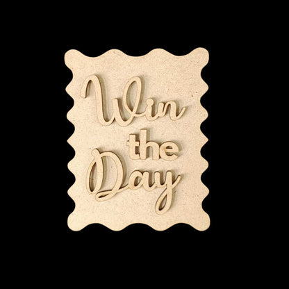 Wild Periwinkles - Earring Base (MDF)
