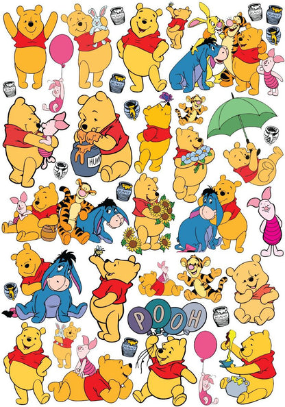Winnie the Pooh (Kids - Instant Transfer Sheets )