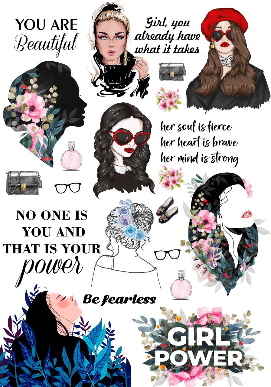 Women Who Matter!  ( Instant Transfer Sheets )
