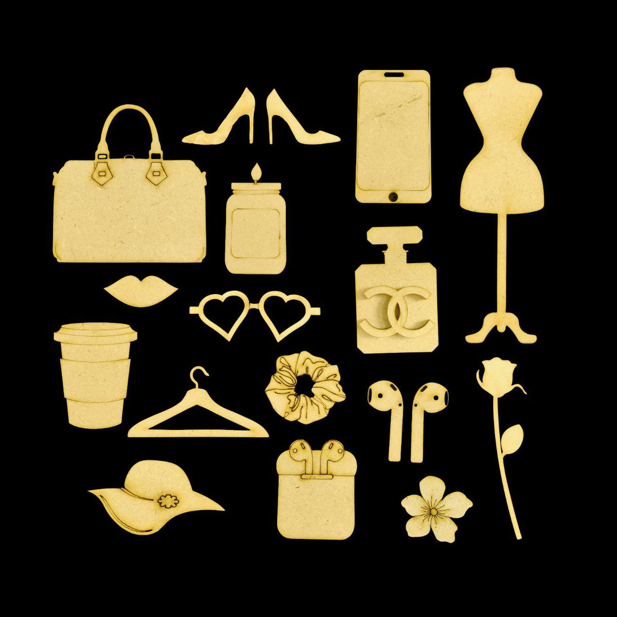 Women's Bundle (MDF Embellishments)