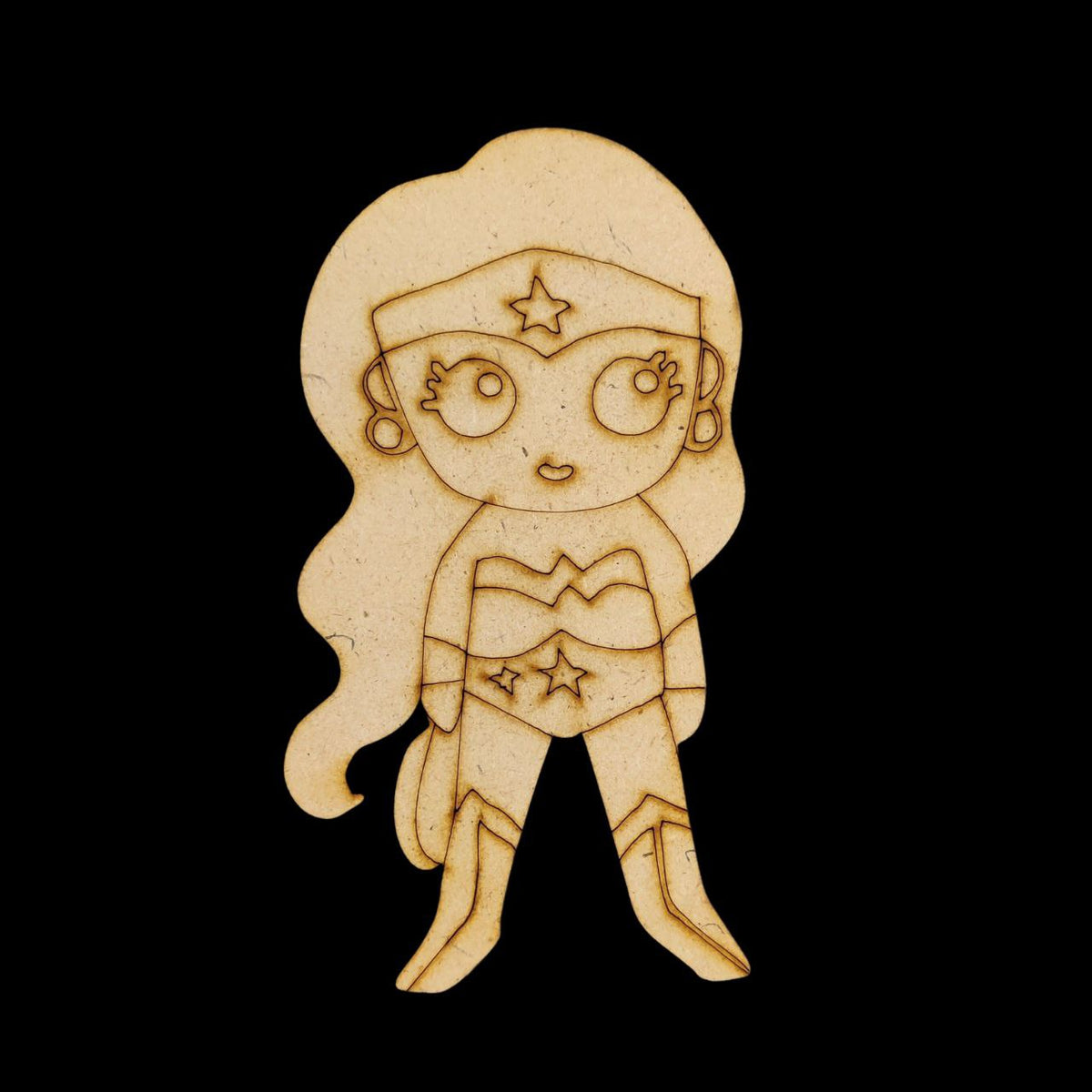 Wonder Woman ( MDF Premarked Painting Base )
