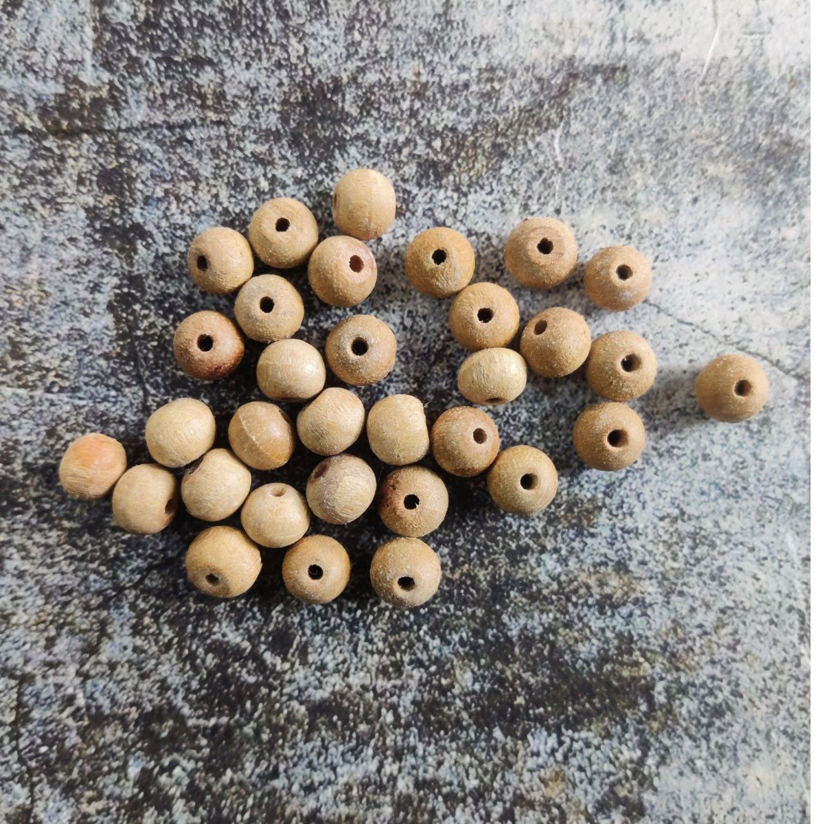 Wooden Beads Natural (Art & Craft Embellishment)