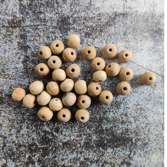 Wooden Beads Natural (Art & Craft Embellishment)