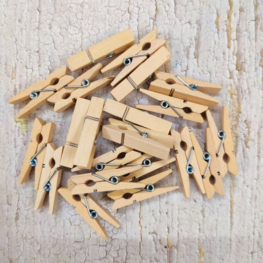 Wooden Pegs ( Journaling supplies )