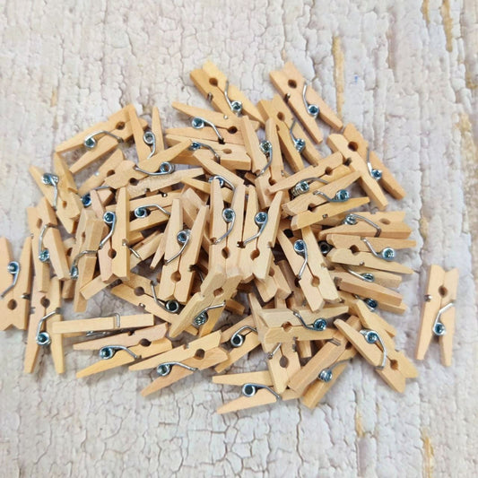 Wooden Pegs ( Journaling supplies )