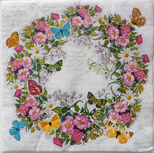 Wreath  ( German napkins Tissues )