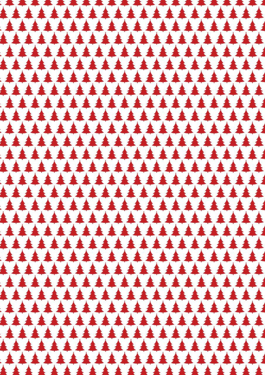 X-mas Tree - Seamless pattern ( Christmas - Decoupage Paper )