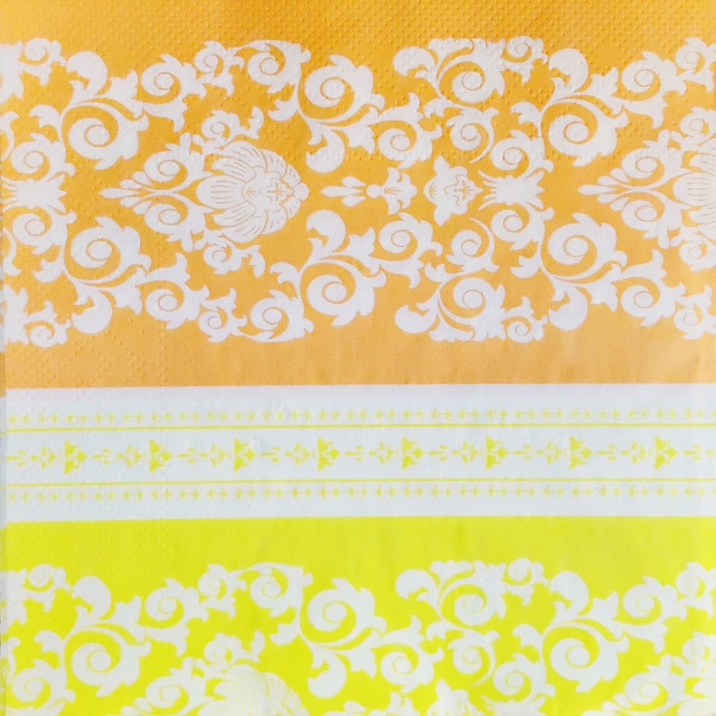 Orange n Yellow ( German Napkins Tissues )