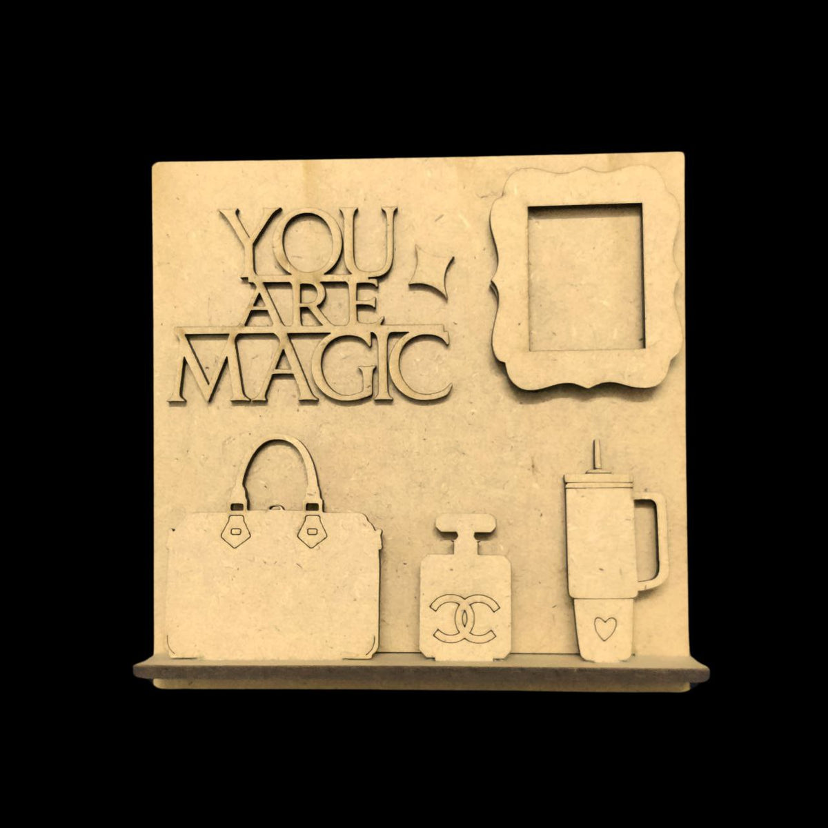 You are Magic (DIY Miniature Shelf - MDF Fridge Magnet Base)
