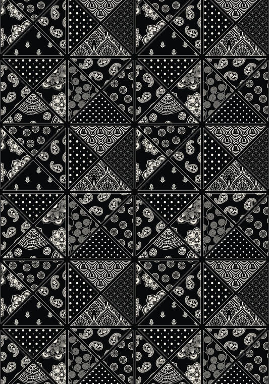 B/W Tiles  ( Instant Transfer Sheets )
