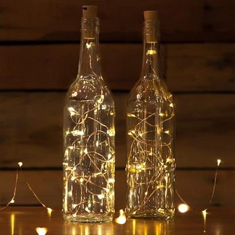 LED Cork Light | Fairy Light | LED String Light | Wine Bottle LED Light | Pack of 2