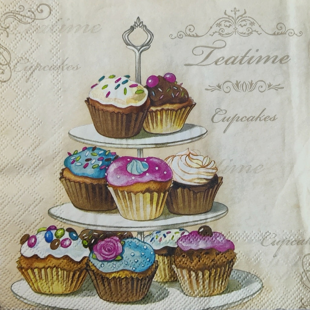 Cup-Cakes ( German Napkins Tissues )
