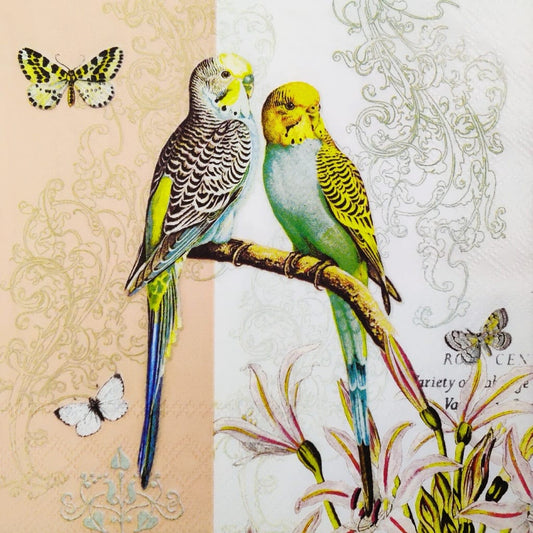 Parrots ( German Napkins Tissues )