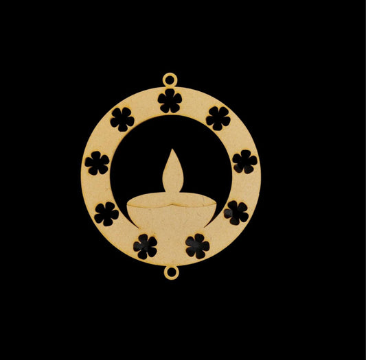 Diya Hangings - 1 ( MDF Diwali collections )