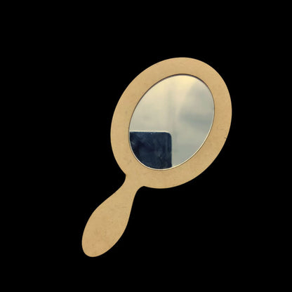 Pretty Woman (Hand Mirror with Acrylic - Premarked Lasercut MDF )