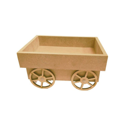 Wheel Cart ( MDF tabletop / desk decor )