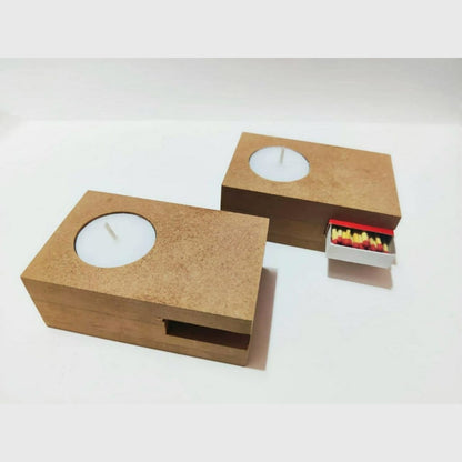MatchBox Slot (Tea-Light Holder)