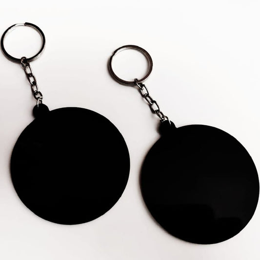Round ( Acrylic Keychain Base )