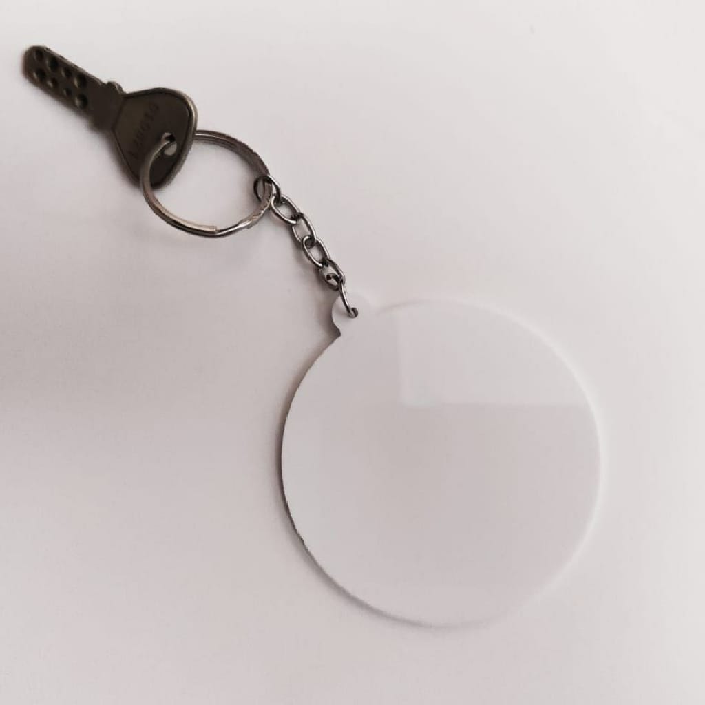 Round ( Acrylic Keychain Base )