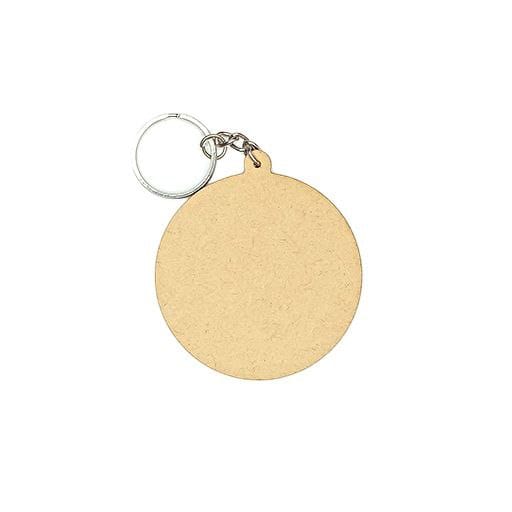 Round ( MDF Keychain base )
