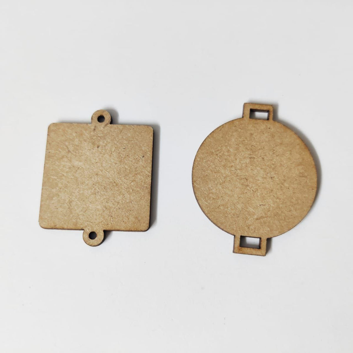 Set of 2 ( square round ) Rakhi Bases