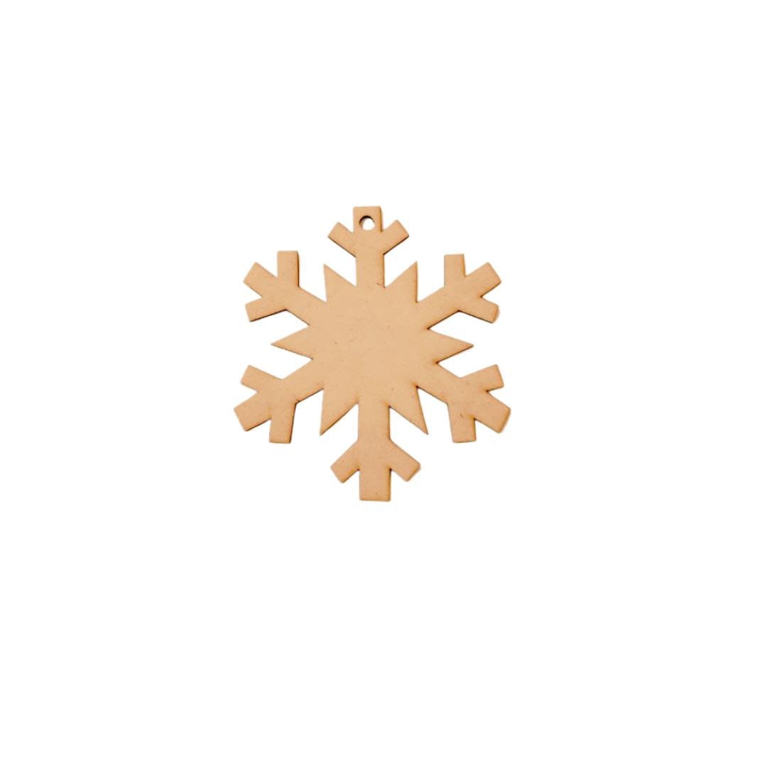 Snowflake ( MDF - Christmas Ornaments )