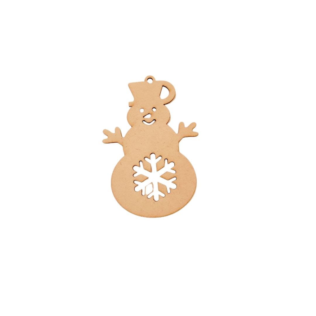 Snowman ( MDF - Christmas Ornaments )