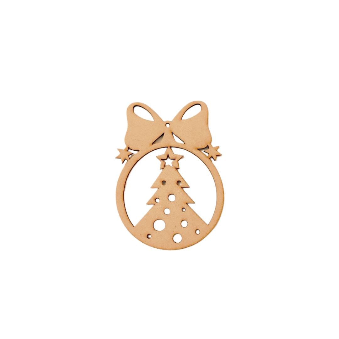 Tree in Ball ( MDF - Christmas Ornaments )