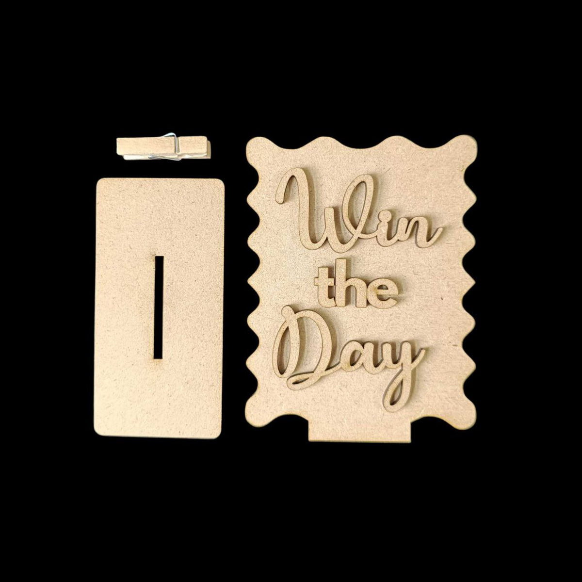 Wild Periwinkles - Earring Base (MDF)