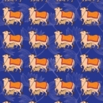Cows - Pichwai Art ( Decoupage papers )
