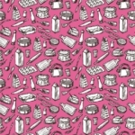 Kitchen set( Decoupage Papers )