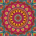 Mandala landscape ( Decoupage Papers )