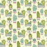 Mini Succulents - pink ( Decoupage papers )