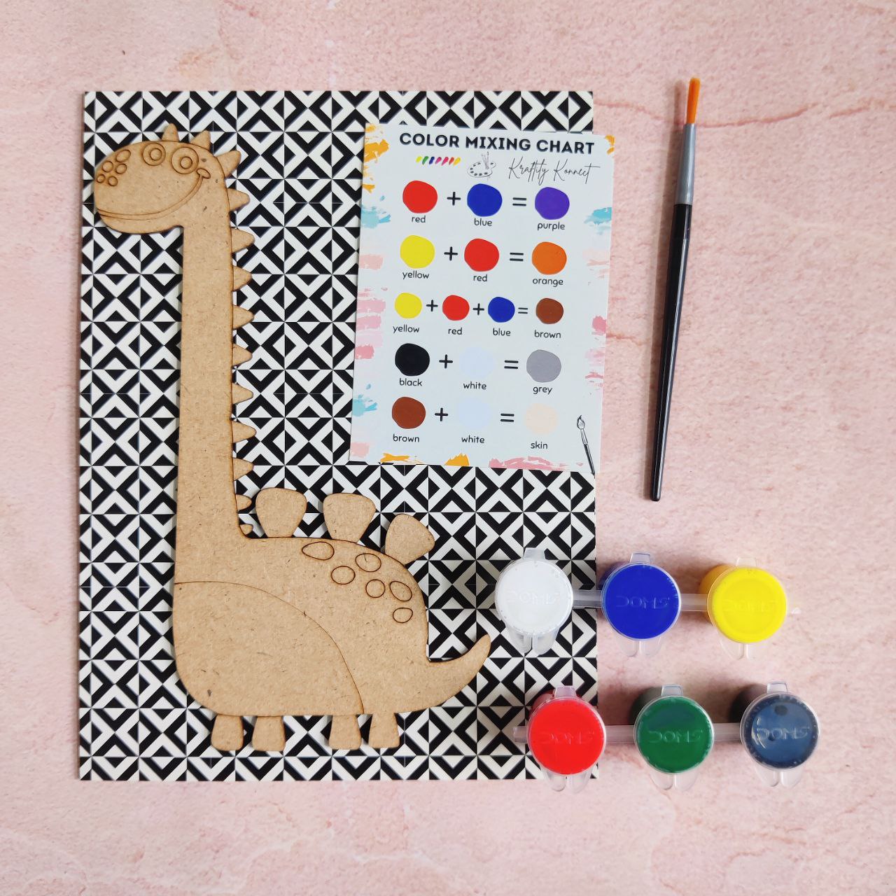 Dinosaur (DIY Bookmark Kit - MDF) Cute Dinosaur (DIY Bookmark Kit - MDF) - Image 1