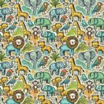 Wild Animals Cute - Seamless Pattern (Decoupage Paper)
