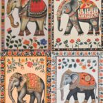 Imperial Elephants 1 (4 in 1 - Decoupage Paper)