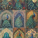 Mystical Peacocks (9 in 1 - Decoupage Paper)