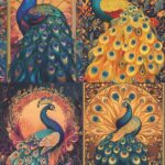 Royal Peacock (4 in 1 - Decoupage Paper)
