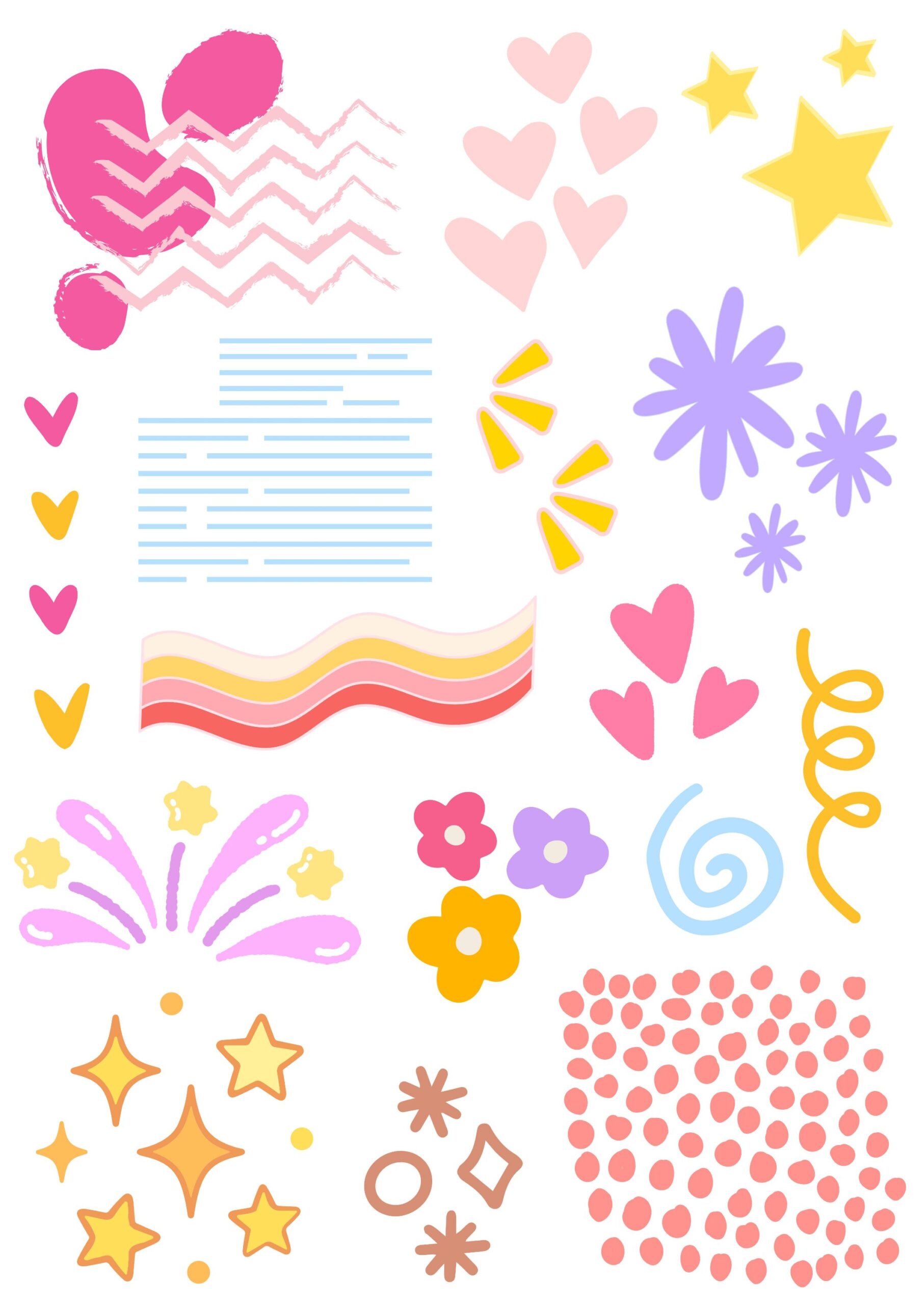 2026/06/1002142173.jpg Fillers Press N Peel Stickers (UV DTF) Size A6 - Image 1