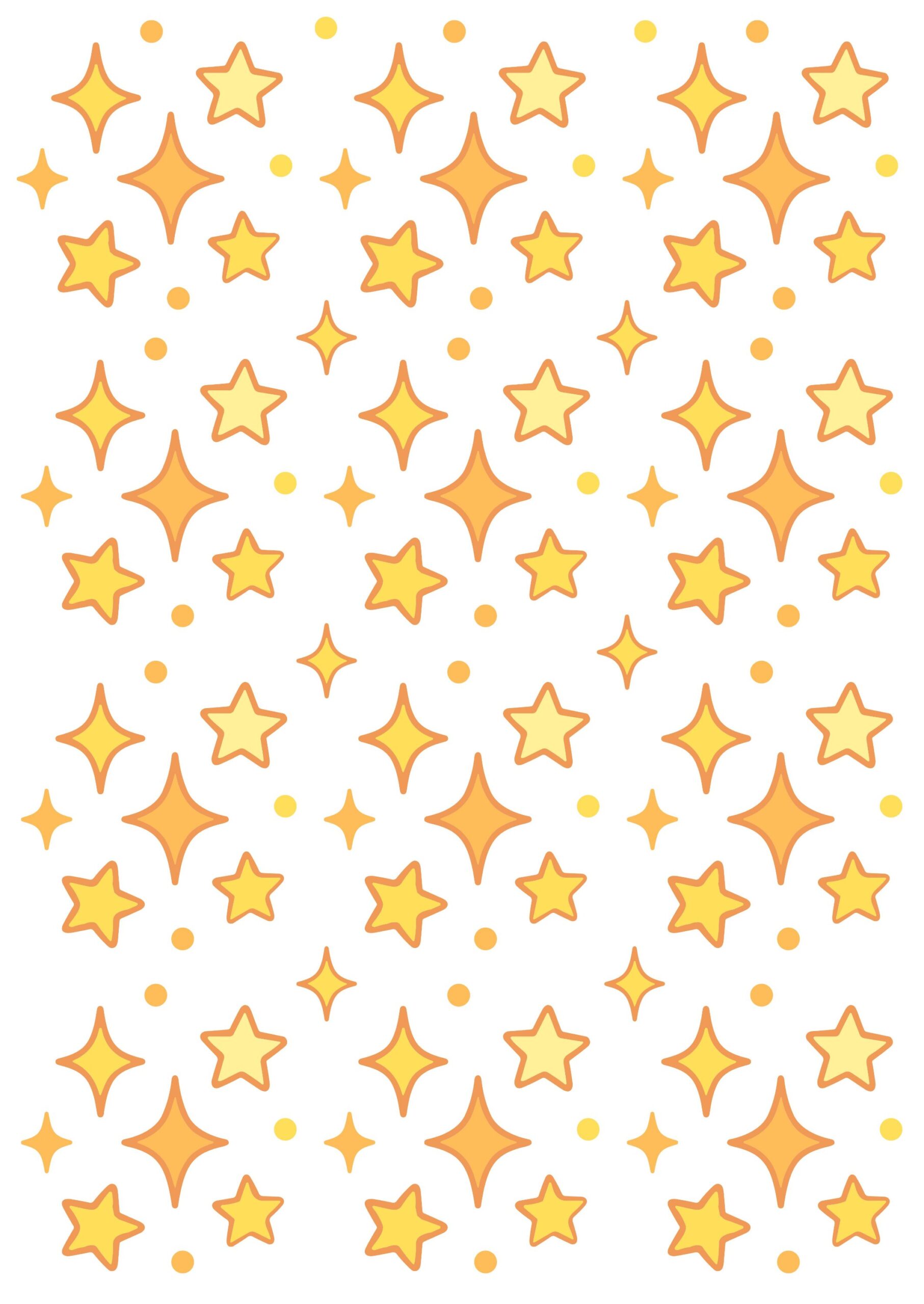 2026/06/1002142182.jpg Star Fillers Press N Peel Stickers (UV DTF) Size A6 - Image 1